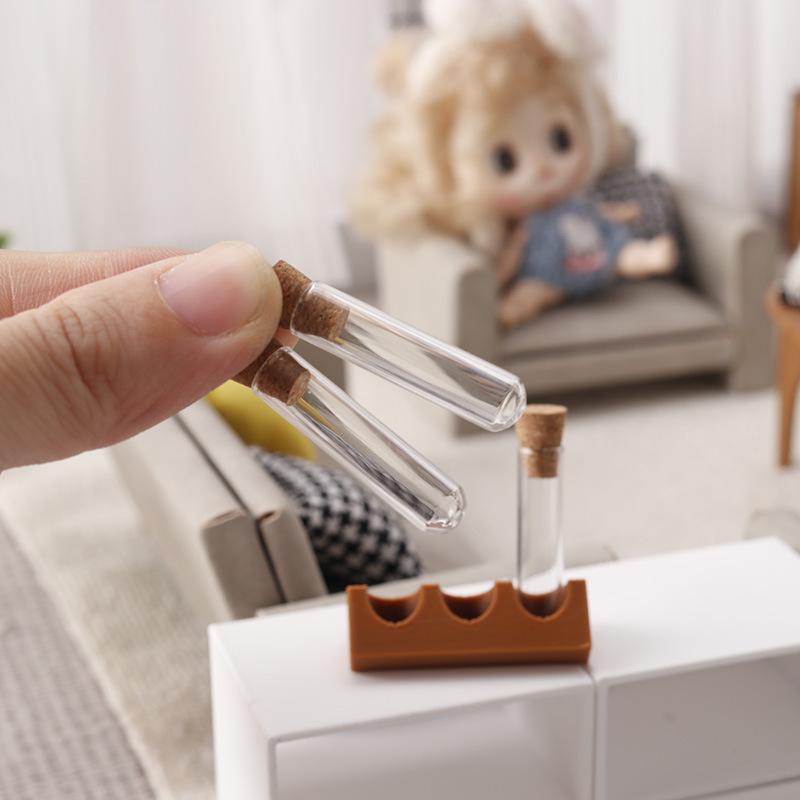 Kids Toys Play Youtube - Mini-jarre en verre simulée avec support,