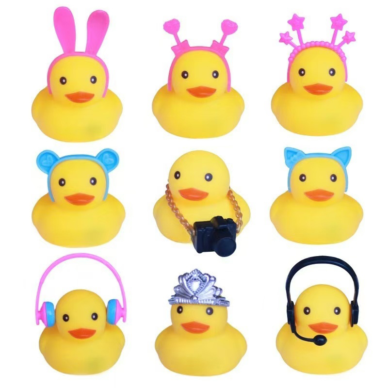 Rubber Duck Bath - Accessoires miniatures en caoutchouc pour mini