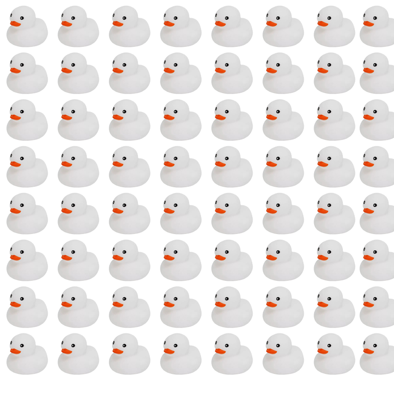 Rubber Duck Bath - 6/12/24 canards en caoutchouc blancs en