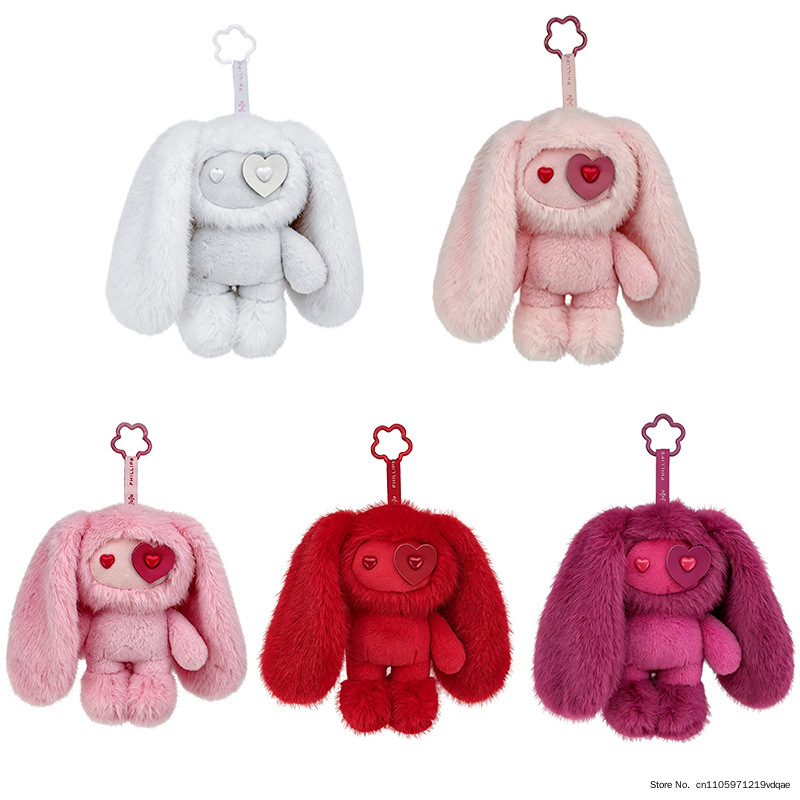 Kids Toys Bag - Porte-clés en peluche lapin Juju mignon,