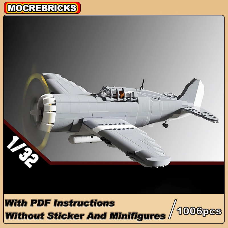 Top Kids Xmas Toys - Militaire Bataille Bombardier P-47 Thunderbolt WW2