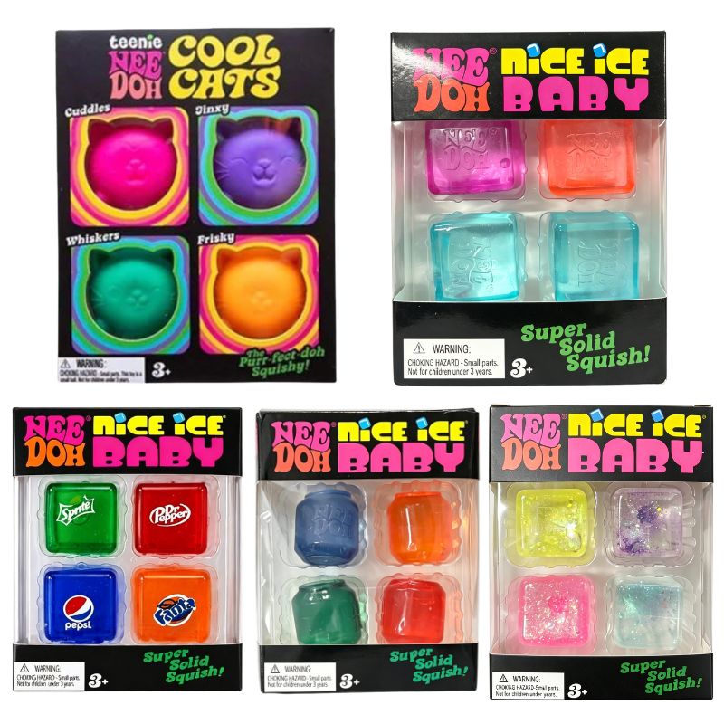 Kids Toys Bag - Mini lot de 4 jouets sensoriels