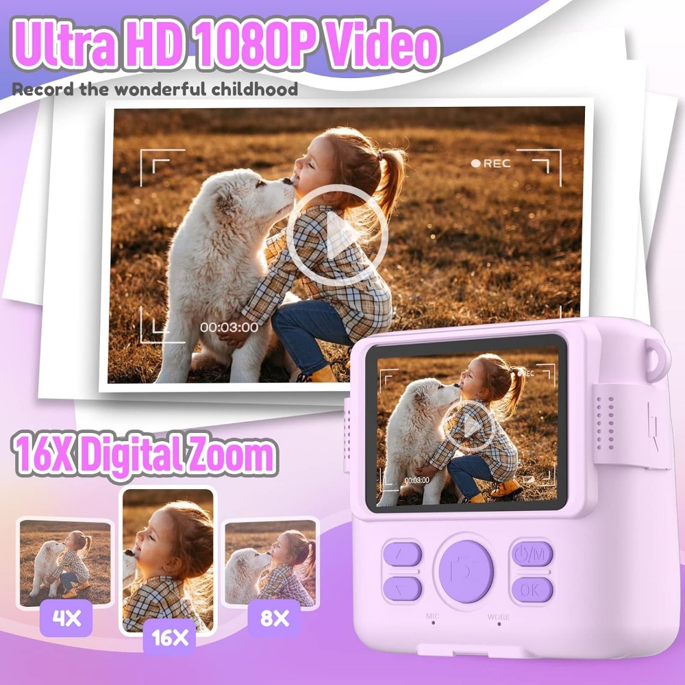 Appareil photo à impression in - Toys For Kids Video avis et prix