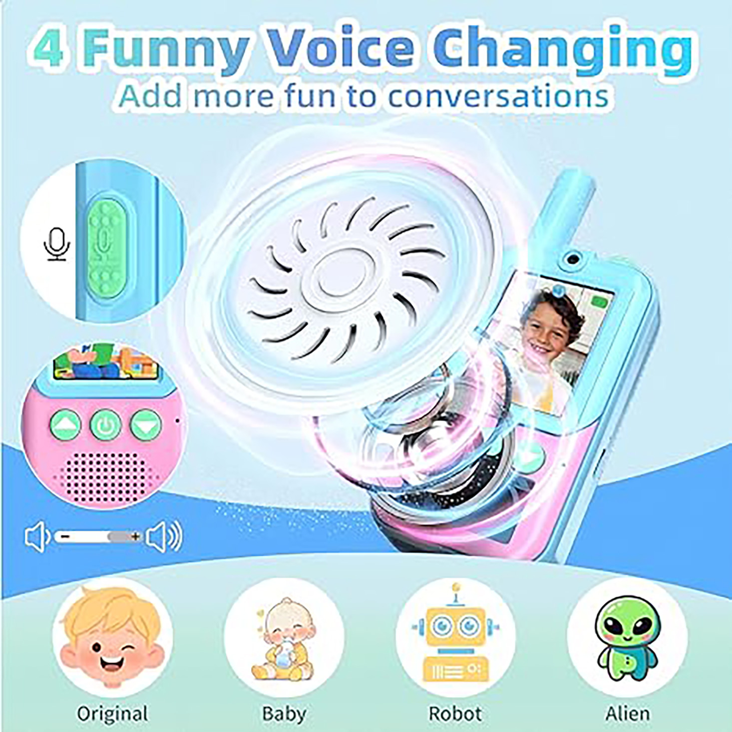 Talkies-walkies vidéo recharge - Toys For Kids Video avis et prix