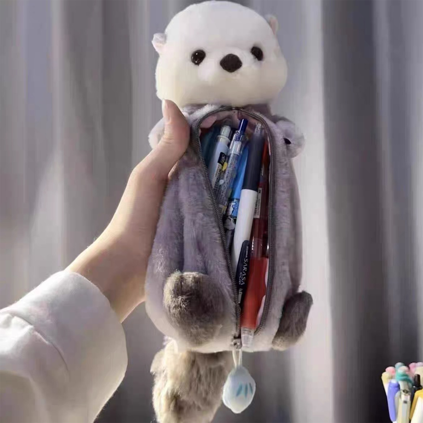 Trousse à crayons en peluche c - Kids Toys Bag avis et prix