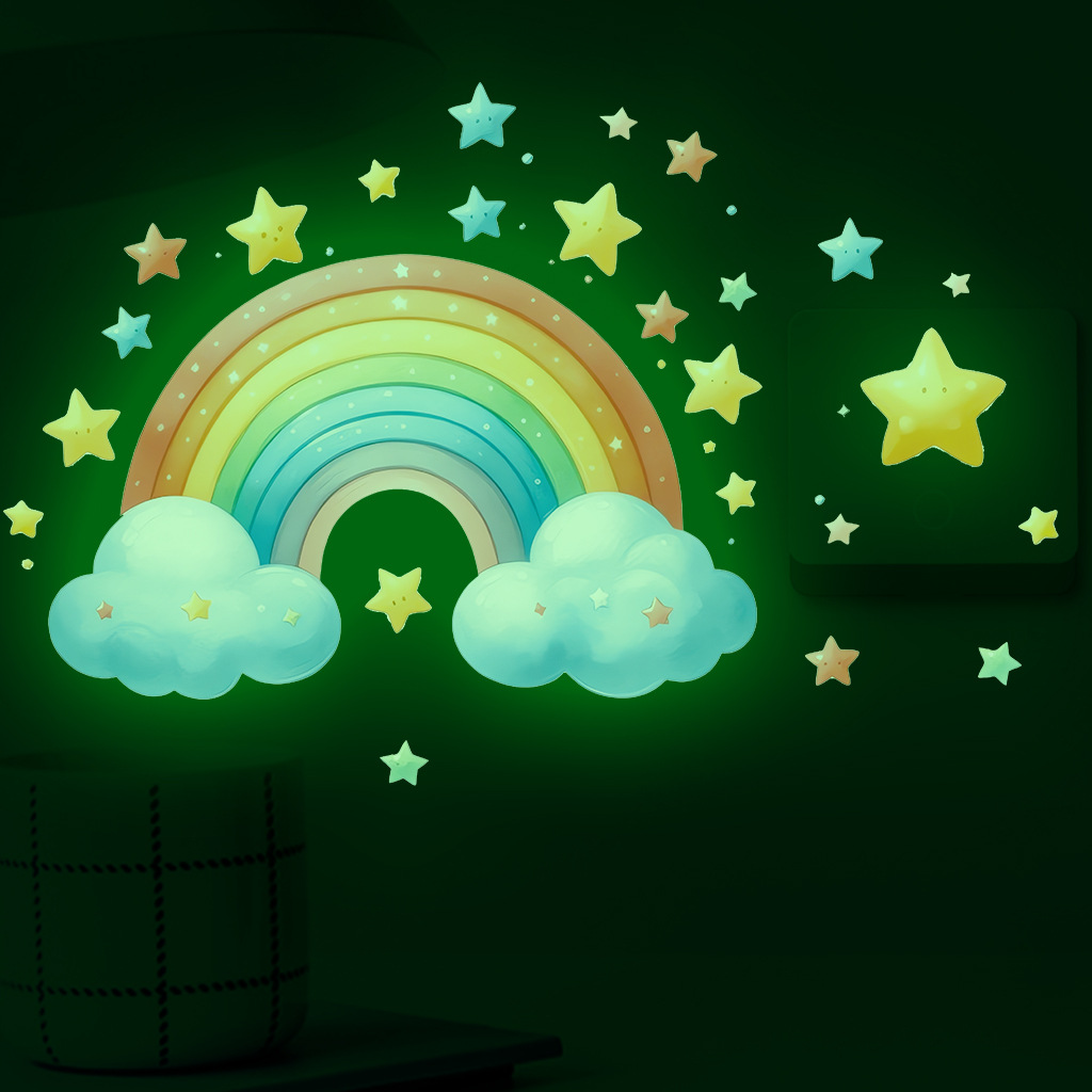 Autocollants muraux lumineux a - Glow In Dark Stars avis et prix