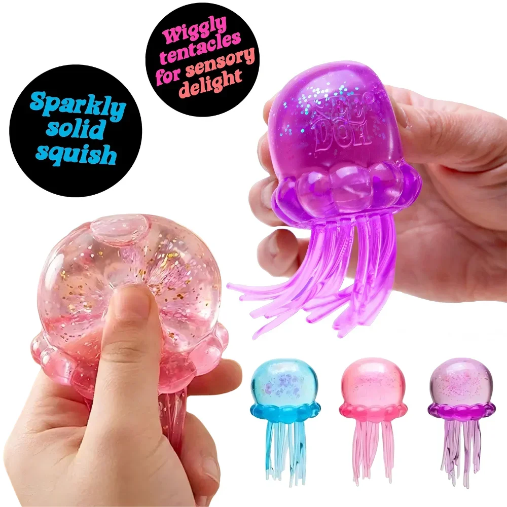 Needoh Fuzz Ball Jellyfish Squ - Kids Toys Box avis et prix