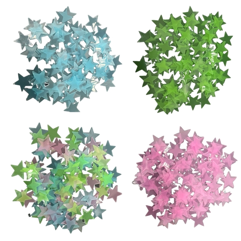 Autocollant étoile 3D brillant - Glow In Dark Stars avis et prix