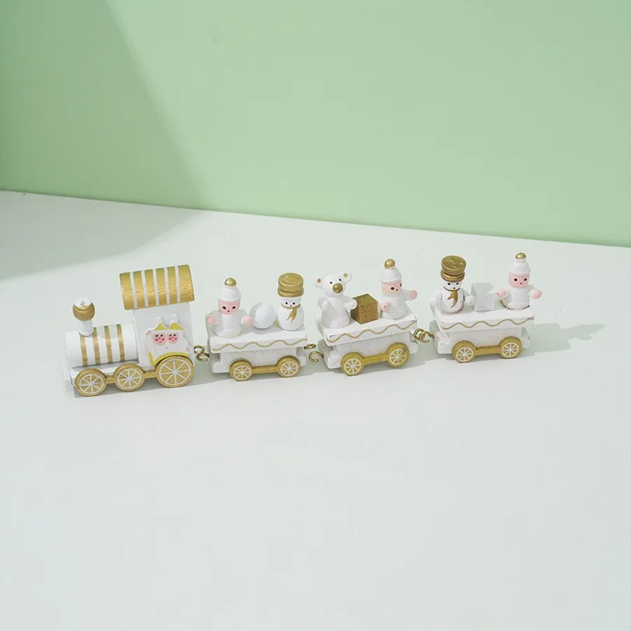 Mini Train de noël en bois pei - Top Kids Xmas Toys avis et prix