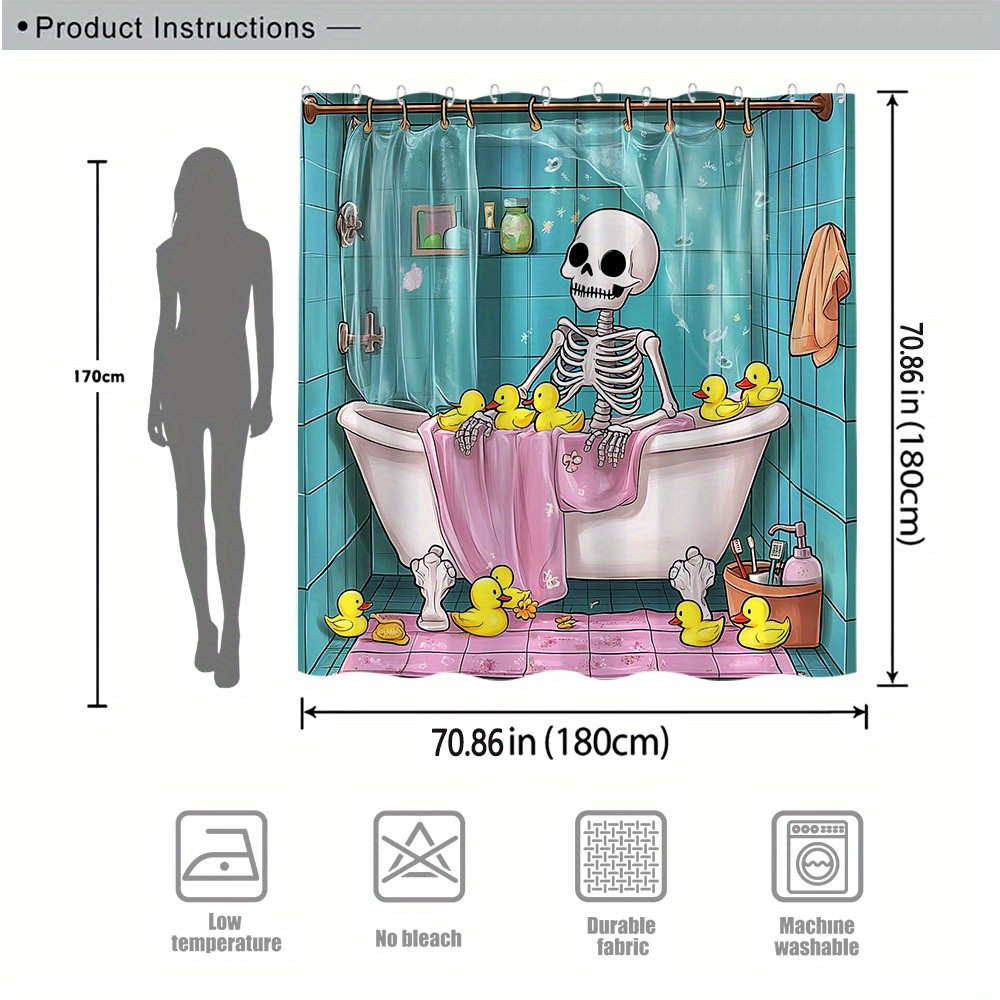 Rideau de douche en caoutchouc - Rubber Duck Bath avis et prix