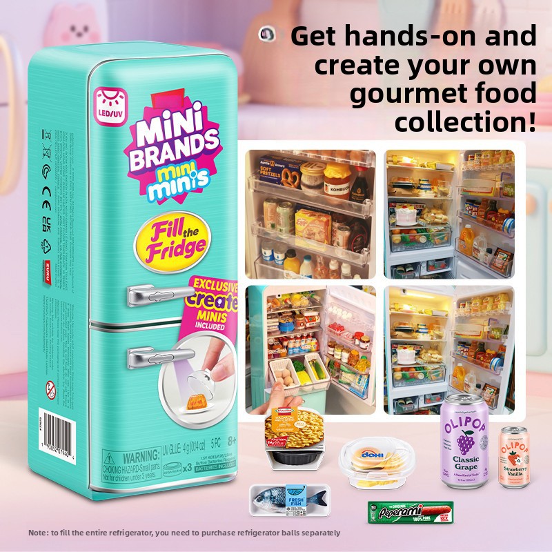 Mini-réfrigérateur LED lumineu - Play Kitchen Set avis et prix