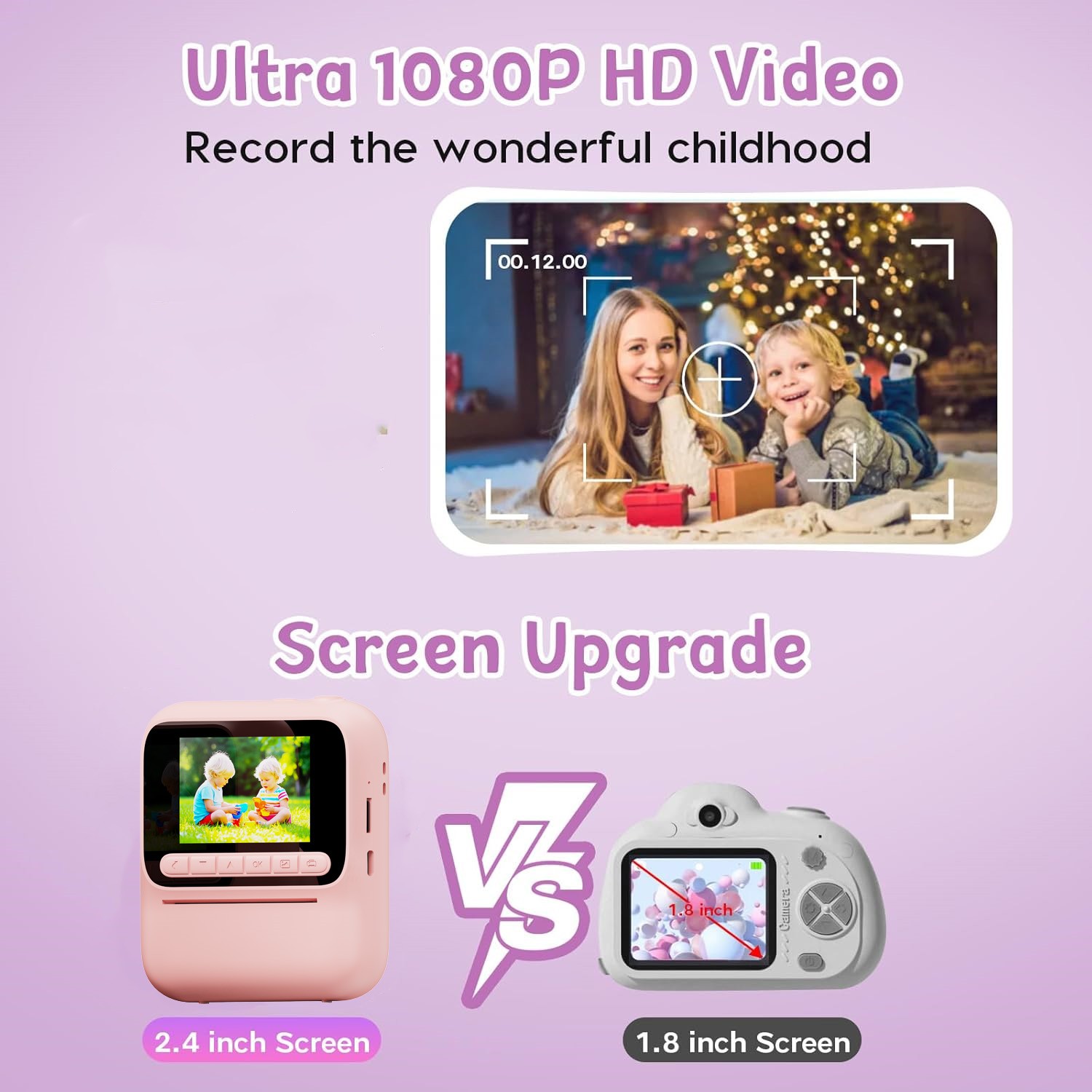 Caméra d'impression couleur in - Toys For Kids Video avis et prix