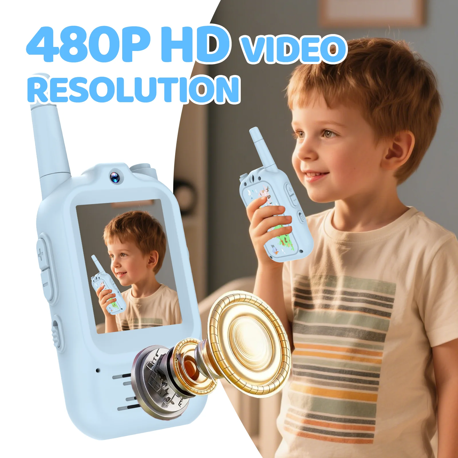 Talkie-walkie vidéo rechargeab - Toys For Kids Video avis et prix