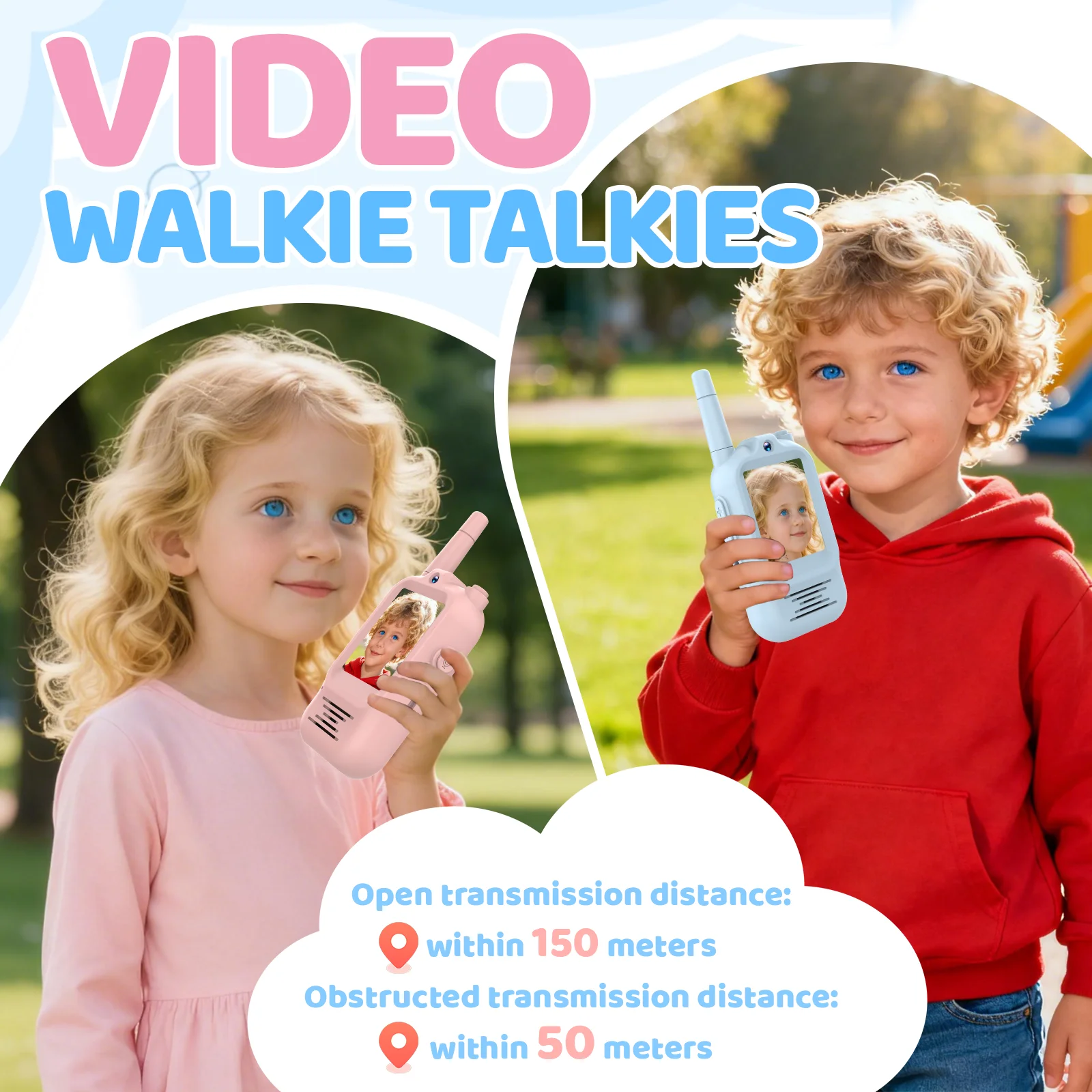 Talkie-walkie vidéo rechargeab - Toys For Kids Video avis et prix
