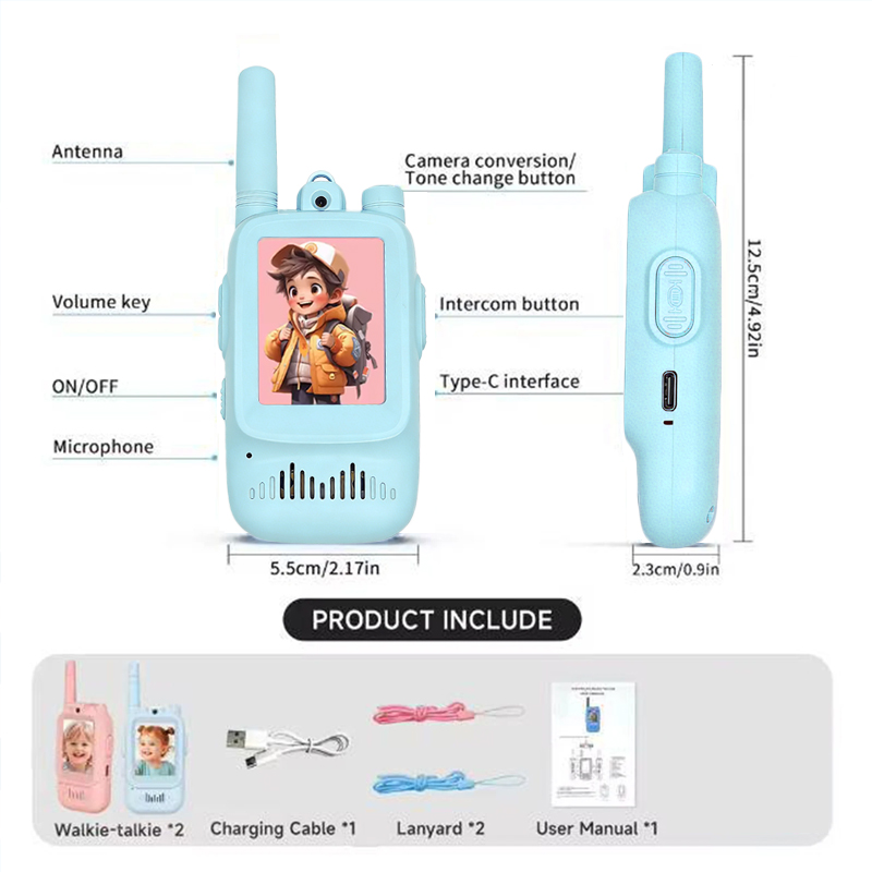 2 talkies-walkies vidéo pour e - Toys For Kids Video avis et prix