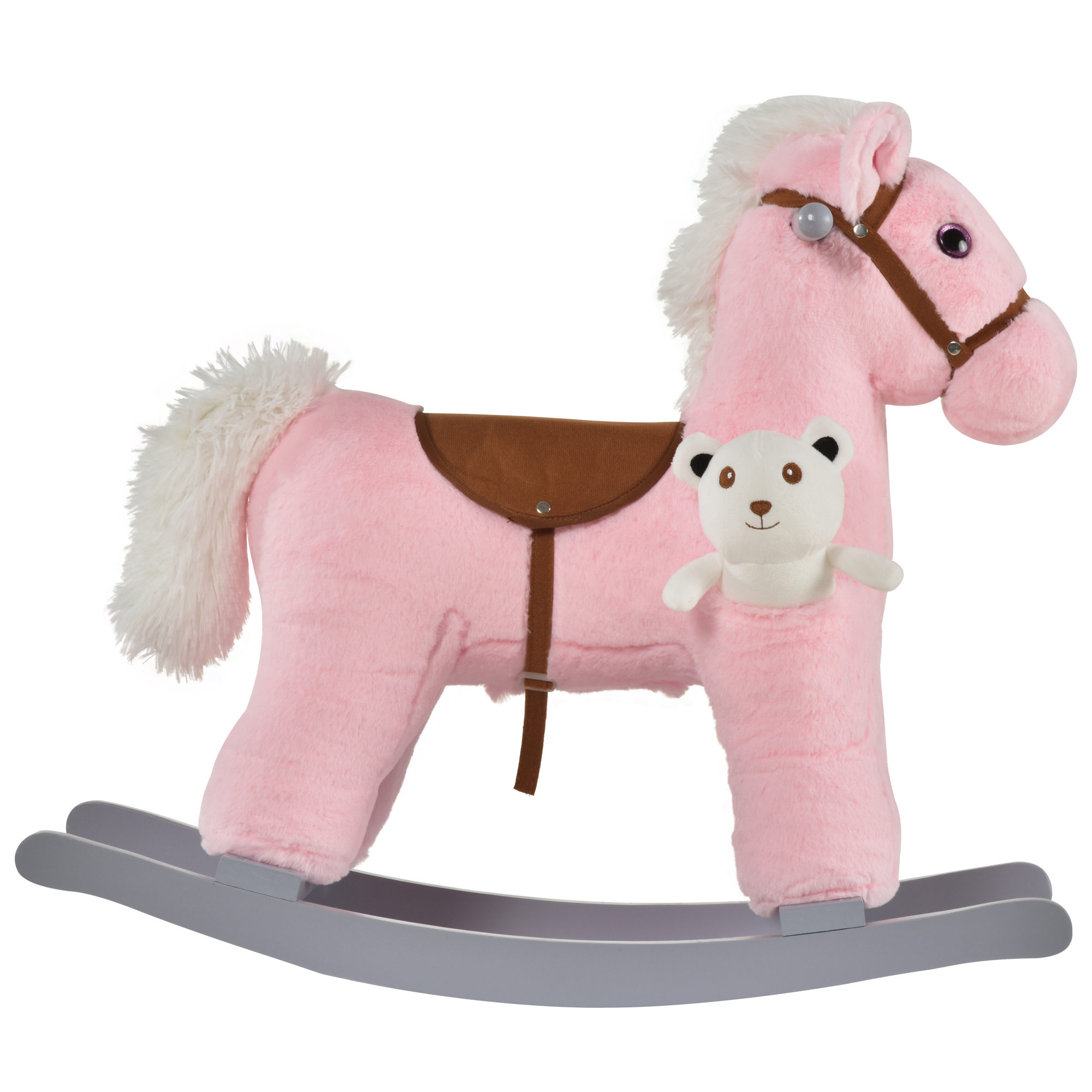 Cheval à bascule en peluche po - Kids Toys Horse avis et prix