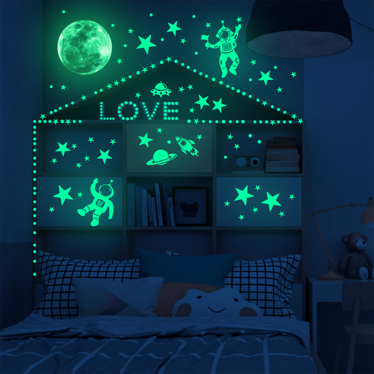 Autocollants muraux étoiles de - Glow In Dark Stars avis et prix