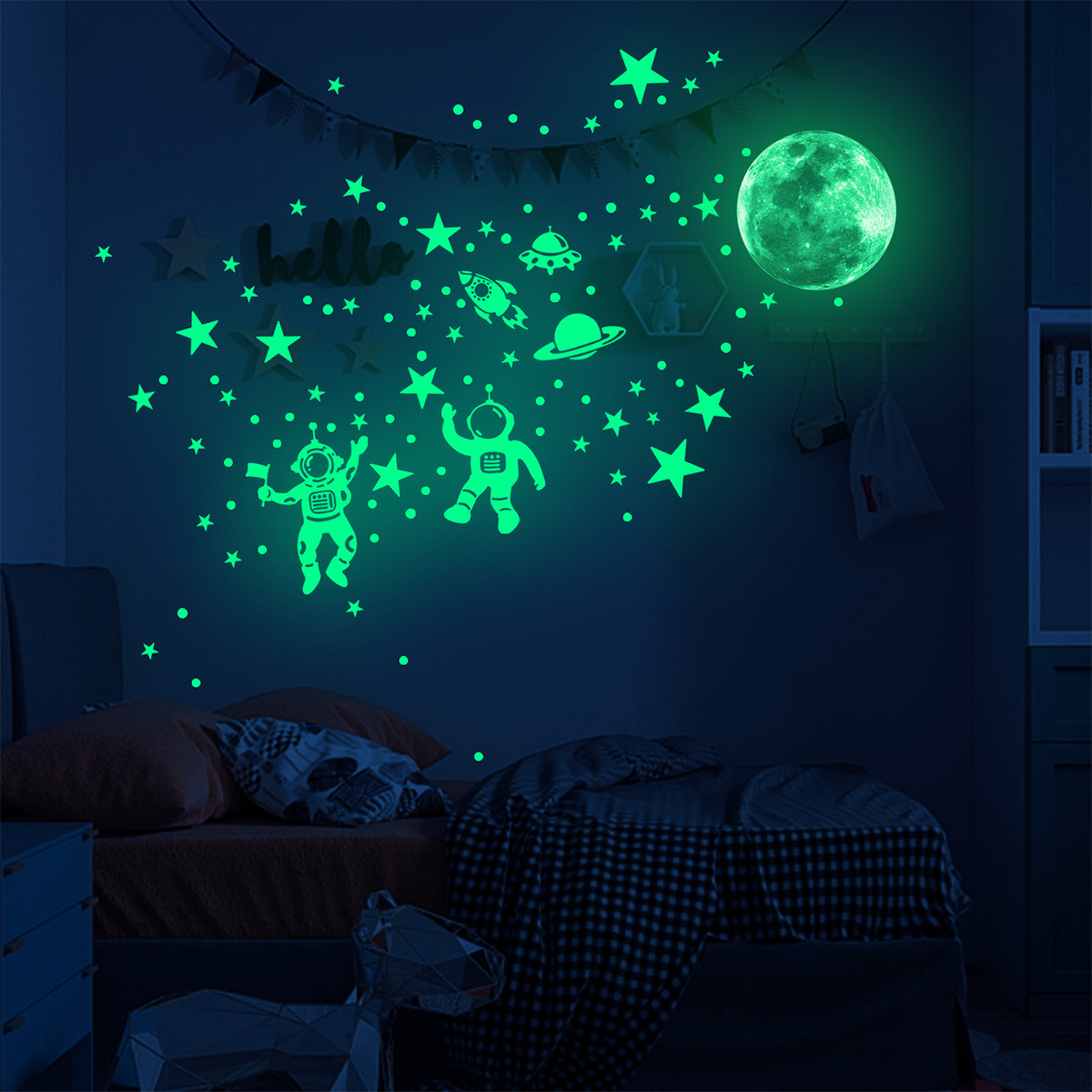 Autocollants muraux étoiles de - Glow In Dark Stars avis et prix